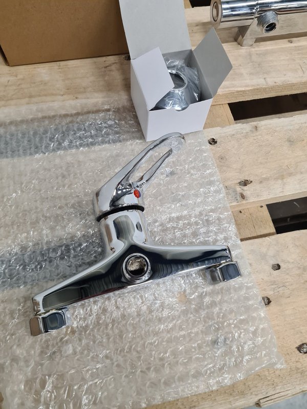 Plieger Solid douchekraan chroom - Afbeelding 3