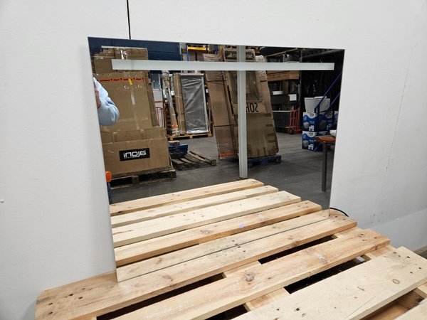 Spiegel Gliss Design Decora horizontale enkel LED Verlichting 90 x 70 cm (3 kleuren) - Afbeelding 4