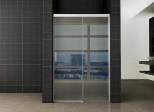 Wiesbaden Douchedeur | Softclose 2.0 | 100x200cm | 8mm Aluminium NANO Coating | Nisdeur