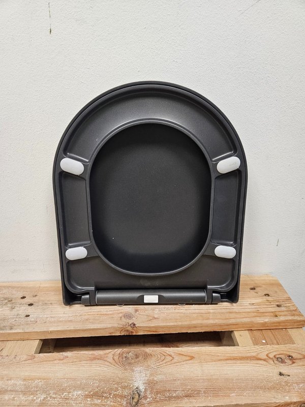 Closetzitting Creavit Bocchi Taormina mat antraciet Jet Flush - Afbeelding 3