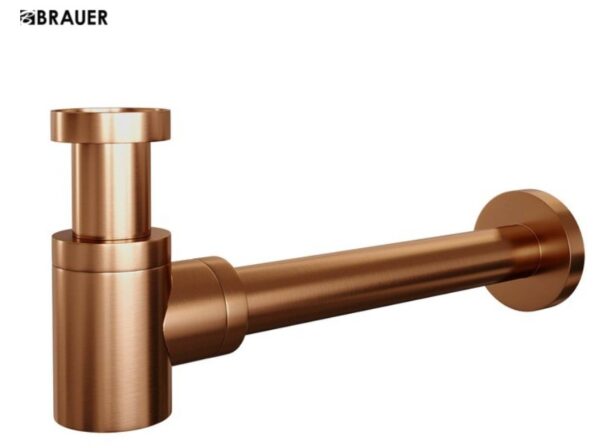 Brauer Edition fonteinsifon geborsteld koper PVD 5-GK-147