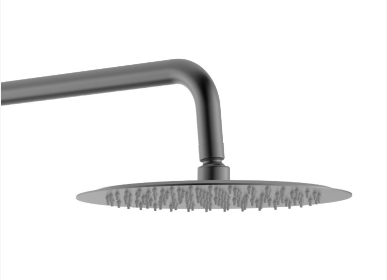 Regendoucheset – Thermostatisch – Opbouw – Cool Touch – Gunmetal Grey - Afbeelding 4